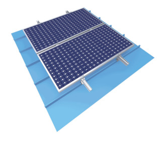 Non-Penetrating Solar Metal Roof Mount Solution